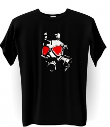 Tričko  Gas Mask - takytrika