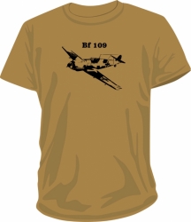 tričko Bf-109 písková