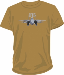 Tričko Sing design F-15 (2).písková