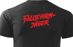 Tričko FALLSCHIRM-JÄGER detail záda