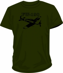 Triko Fockewulf FW-190 khaki