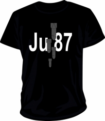 Triko JU 87 černá