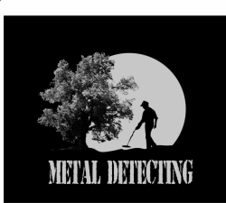 Tričko metal detektoring detail motivu