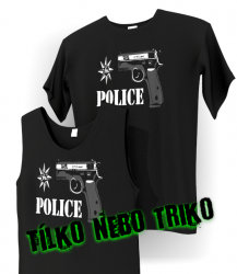 Tričko Policie CZ 75 - takytrika
