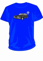 tričko Sing-design Tatra 613 modré