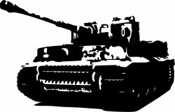 Samolepka tank tiger 