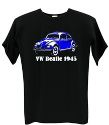 VW beatle blue