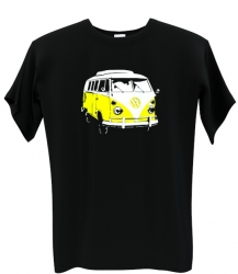 Volkswagen transporter yellow